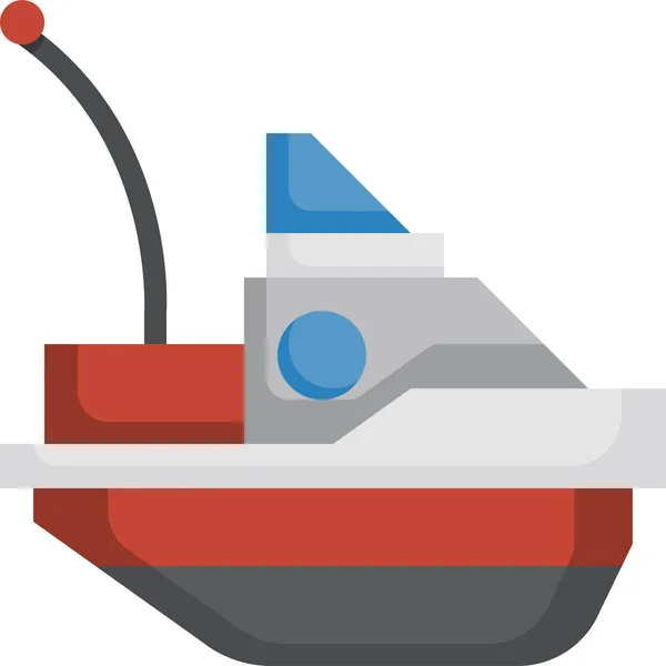 Boat Toys Icon — Stock Vector