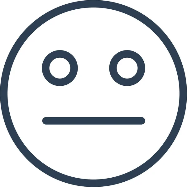 Ícone Emoção Avatar Emoticon — Vetor de Stock