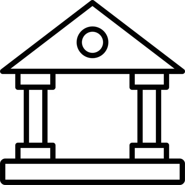 Ikona Panství Banky — Stockový vektor