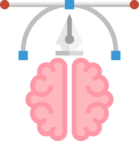 Icône Plan Cérébral Potentiel — Image vectorielle