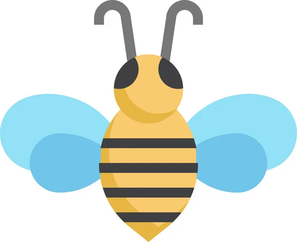 蚜虫蜜蜂蜂蜜图标 — 图库矢量图片