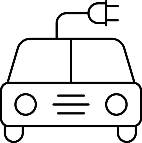 充電車のアイコン — ストックベクタ