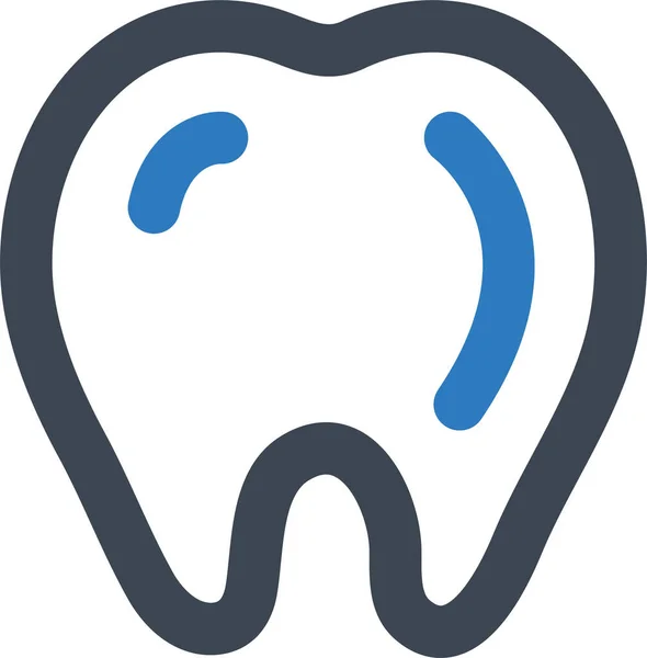 Ícone Dente Dentista Dentário Estilo Esboço —  Vetores de Stock