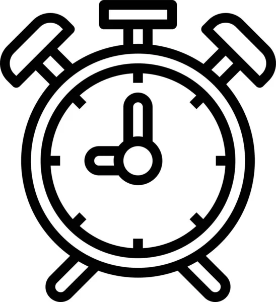 Werkzeug Symbol Für Wecker — Stockvektor