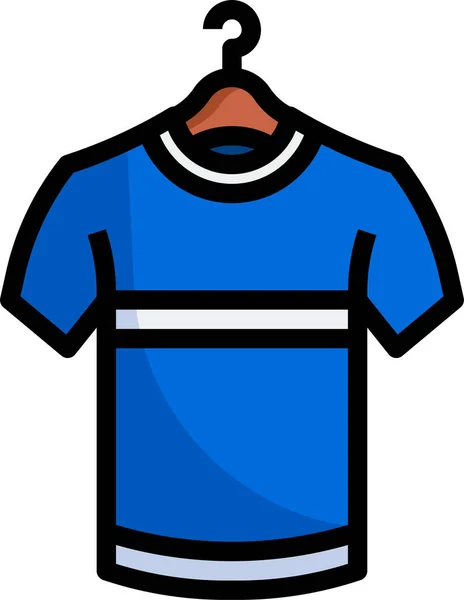 Vêtements Tshirt Icône Vêtements — Image vectorielle