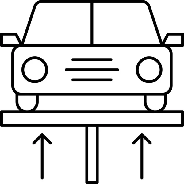 修理服务汽车图标 — 图库矢量图片