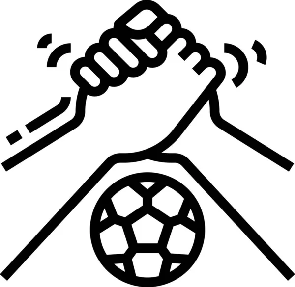 Значок Футбольного Турніру — стоковий вектор