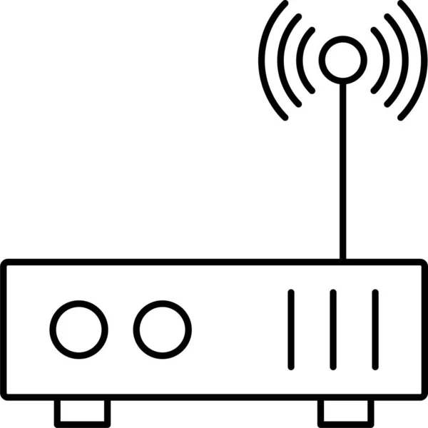 Signal Router Modem Symbol — Stockvektor