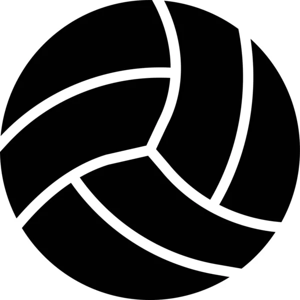 Іконка Спортивної Діяльності Волейболу — стоковий вектор