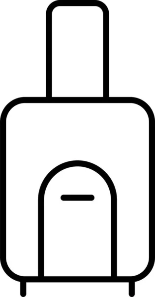 Bagage Bagage Porte Documents Icône — Image vectorielle