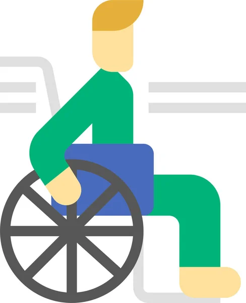 Handicap Handicap Icône — Image vectorielle