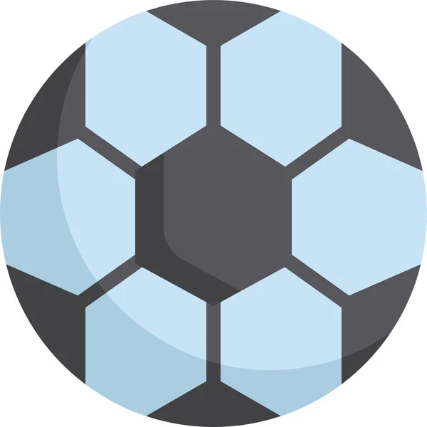 Soccer Ball Toys Icon — Stock Vector