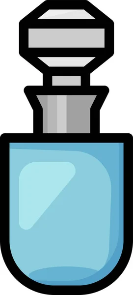 Perfiume15 Значок Фрагмента Бутылки — стоковый вектор