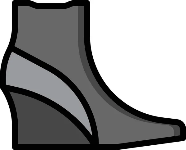 Икона Моды Ботинки — стоковый вектор