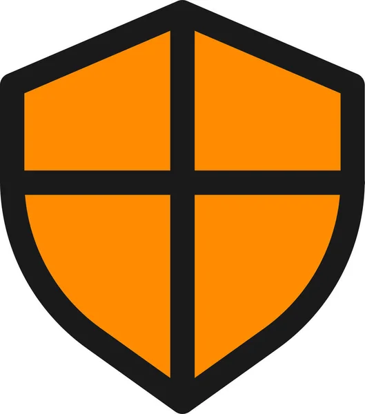 Ikona Ochranného Štítu — Stockový vektor