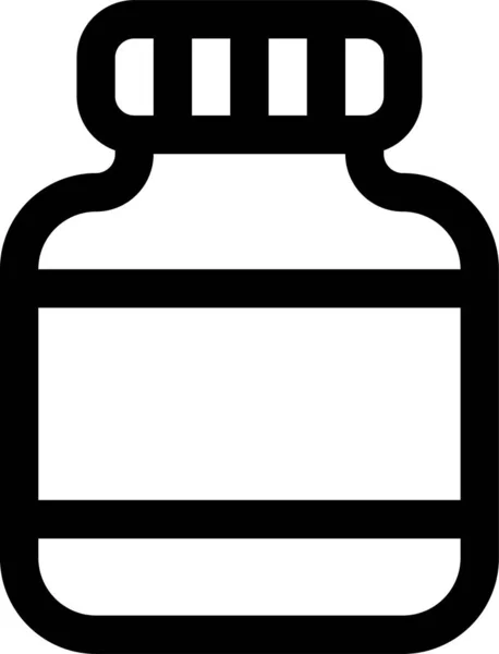 Dopaje Drogas Salud Icono — Vector de stock