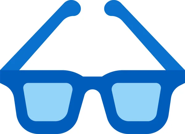 Vidro Óculos Sol Ícone — Vetor de Stock