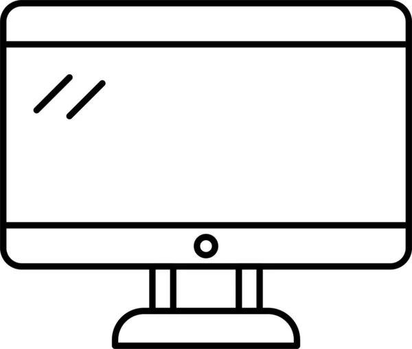 Значок Пристрою Відображення Екрана — стоковий вектор
