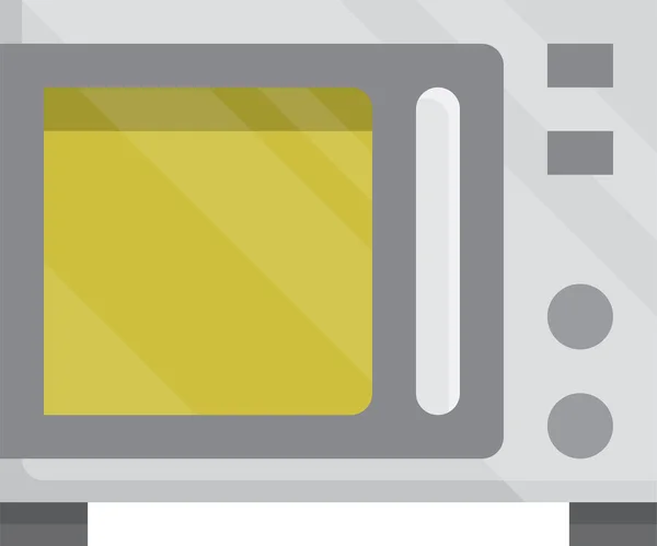 Dispositifs Micro Ondes Icône Électronique — Image vectorielle