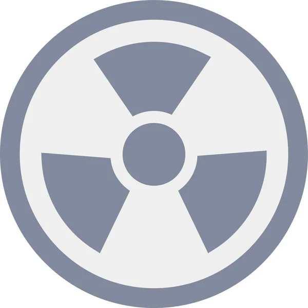 Radiation Danger Hazard Icon — Stock Vector