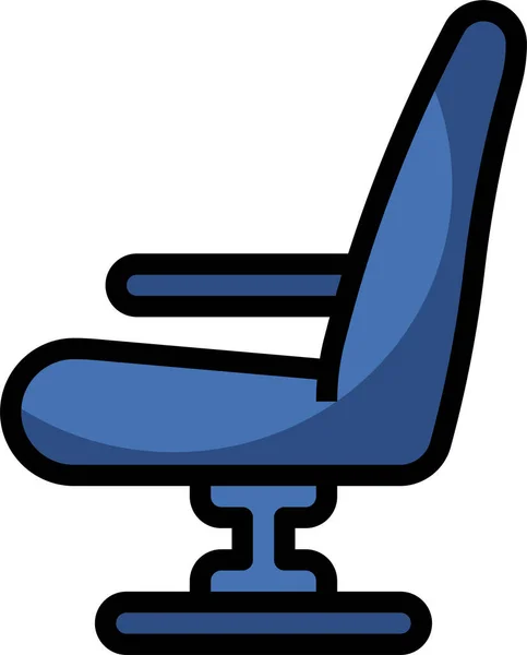 Ikona Pociągu Siedzeniem — Wektor stockowy