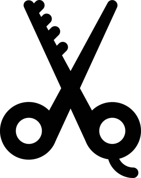 Значок Витончених Ножиць — стоковий вектор