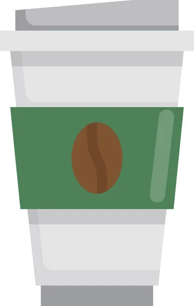 Kaffe Mat Dryck Ikon — Stock vektor