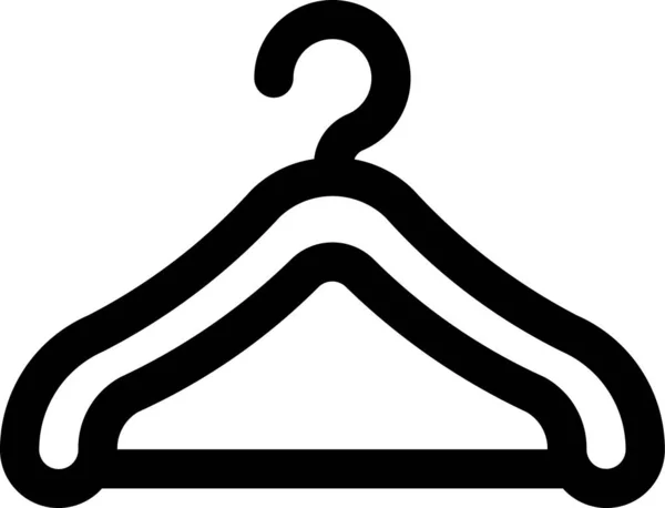Oblečení Kabát Ikona — Stockový vektor