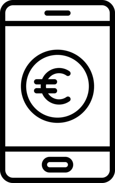 Оплата Денег Значок Оплаты — стоковый вектор