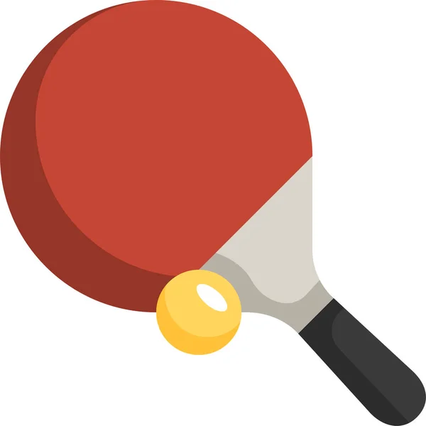 Sport Activiteit Ping Pictogram — Stockvector