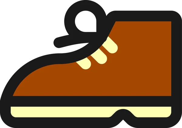 Икона Обуви Обуви — стоковый вектор