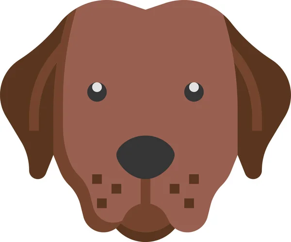 Labrador Retriever Breed Icon — Stock Vector