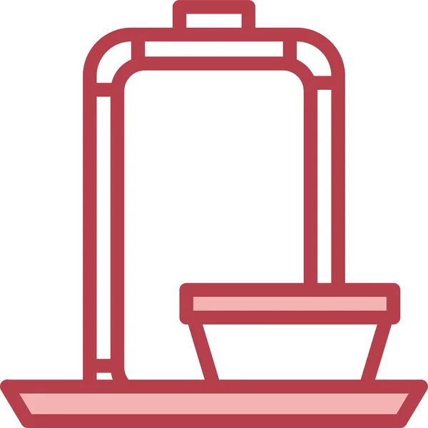 Icono Del Instrumento Restauración Sanitaria — Vector de stock