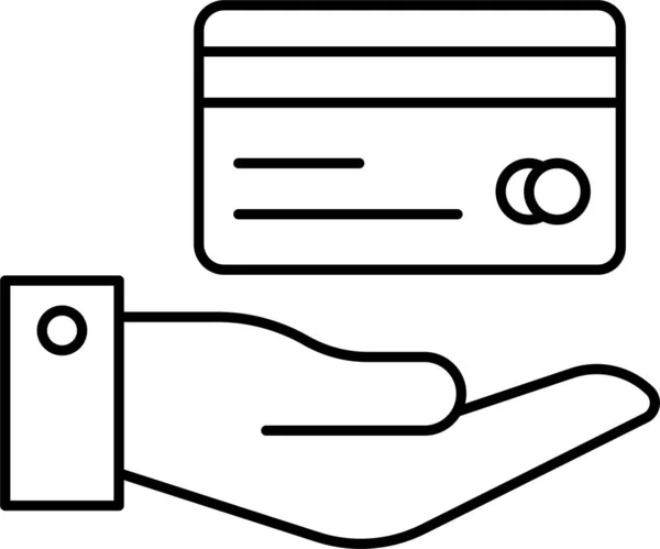 Іконка Кредиту Карткового Догляду — стоковий вектор