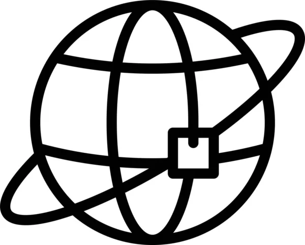 Всесвітня Географічна Значок Категорії Чорно Ятниця Кількість Миль — стоковий вектор
