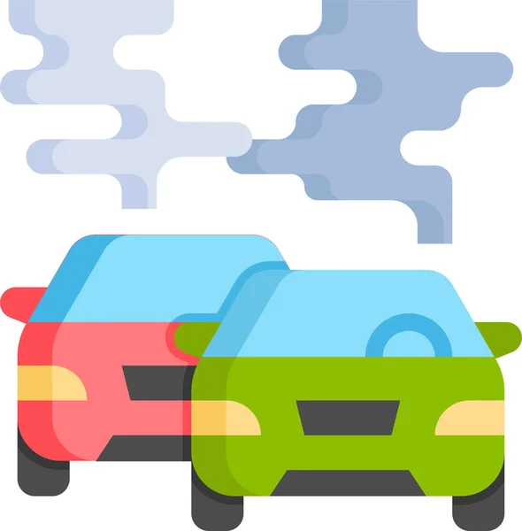 Air Pollution Atmosphere Icon — Stock Vector