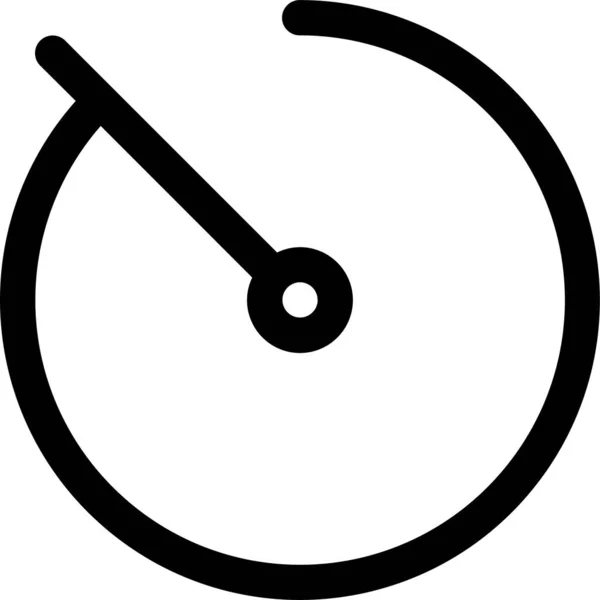 Uhr Countdown Lastsymbol Gemischter Kategorie — Stockvektor