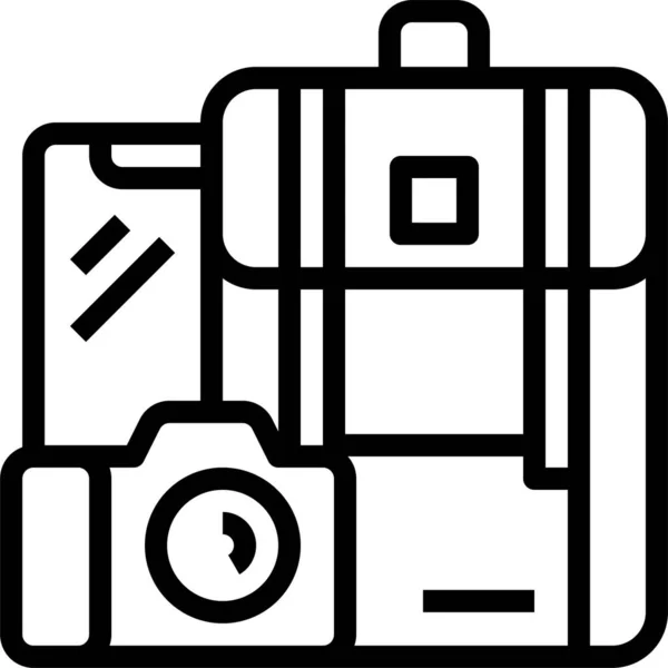 Journey Travel Lifestyle Icon — Stock Vector