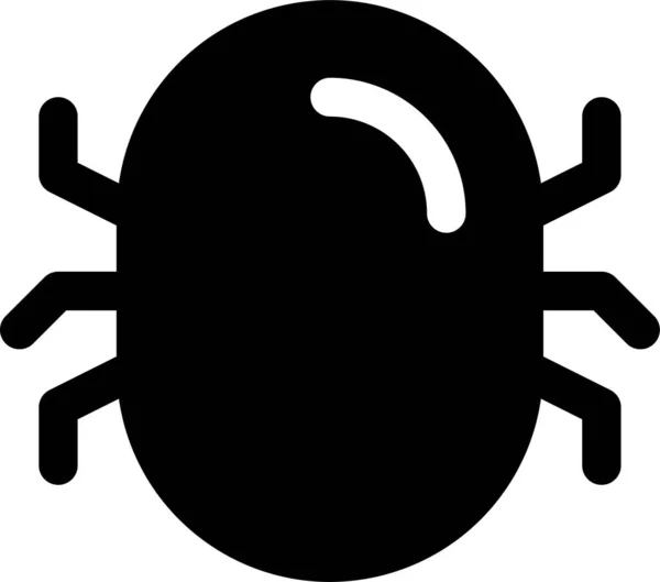 Bug Virus Malware Pictogram — Stockvector