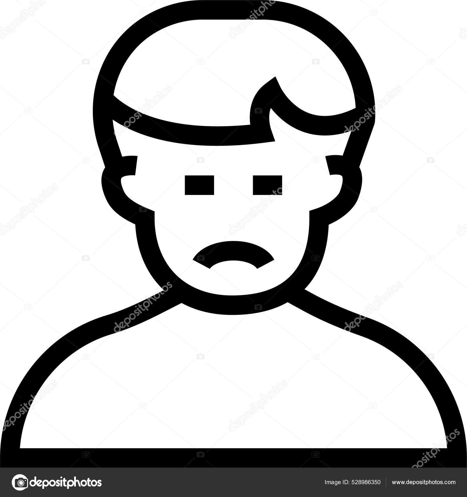 Perfil do menino triste imagem de stock. Imagem de sério - 41013853