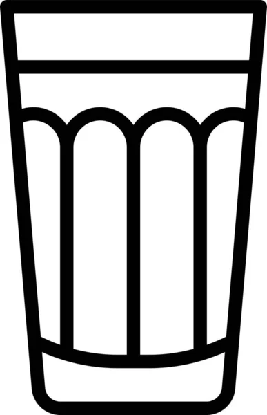 Значок Скляної Содової Напій — стоковий вектор