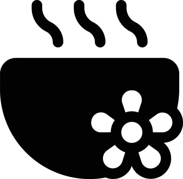 Symbol Für Warmes Wasser — Stockvektor