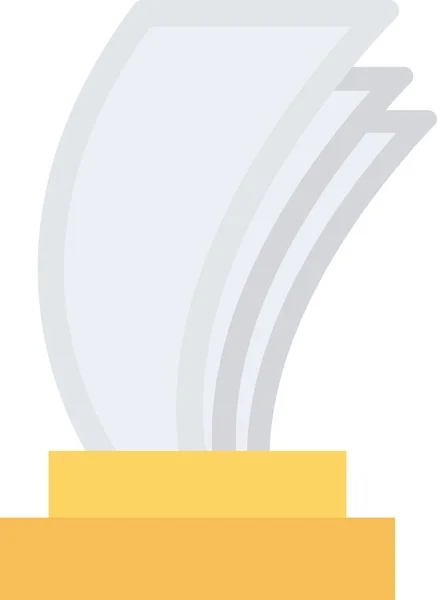Award Success Trophy Icon — Stock Vector