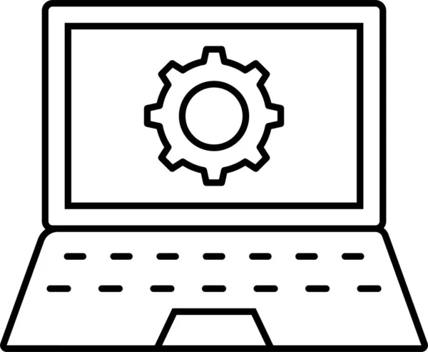 Preference Setting Support Icon — Stock Vector