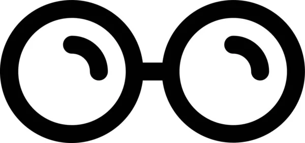 Ikona Režimu Poškození Brýlí — Stockový vektor