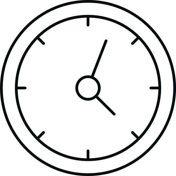 Clock Deadline Time Icon — Stock Vector