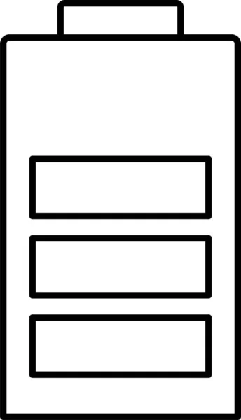 充电蓄电池图标 — 图库矢量图片