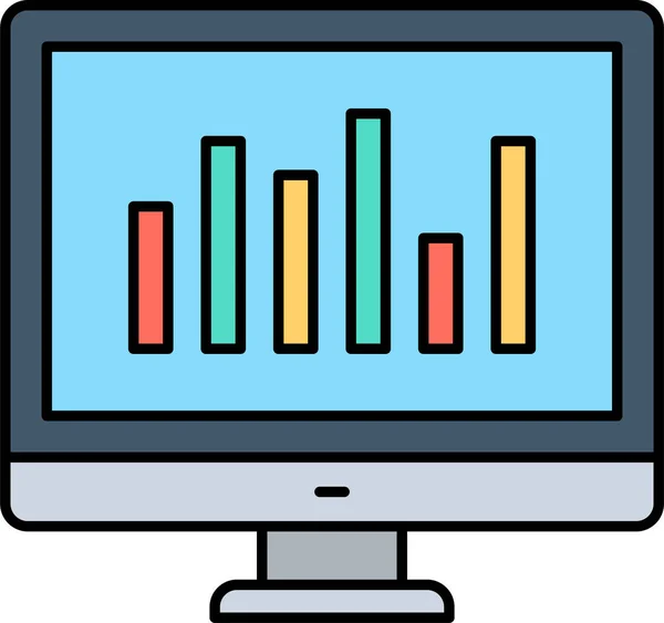 Pictogram Van Het Kaartscherm — Stockvector