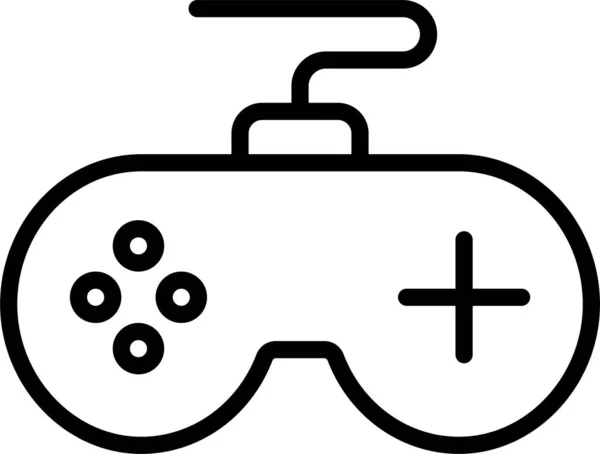 Controlador Juego Remoto Icono — Vector de stock