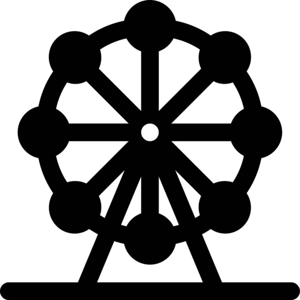 Икона Парка Аттракционов — стоковый вектор